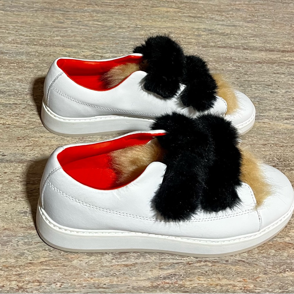 Zara Woman sneakers with plush and Sherpa - Picture 4 of 16